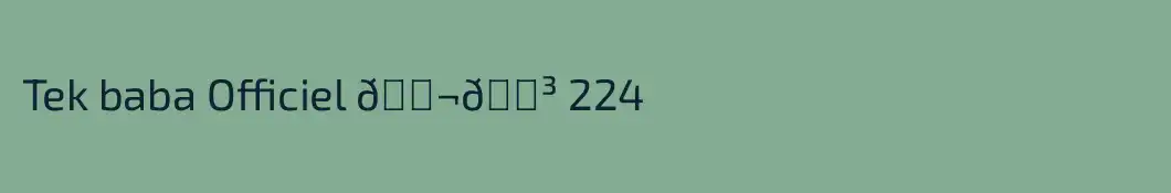 Tek baba Officiel 🇬🇳 224